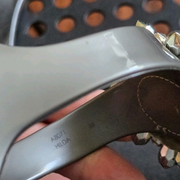 Coach "Hilda" Jelly Thong Sandals Women's Size 6 - Picture 2 of 5